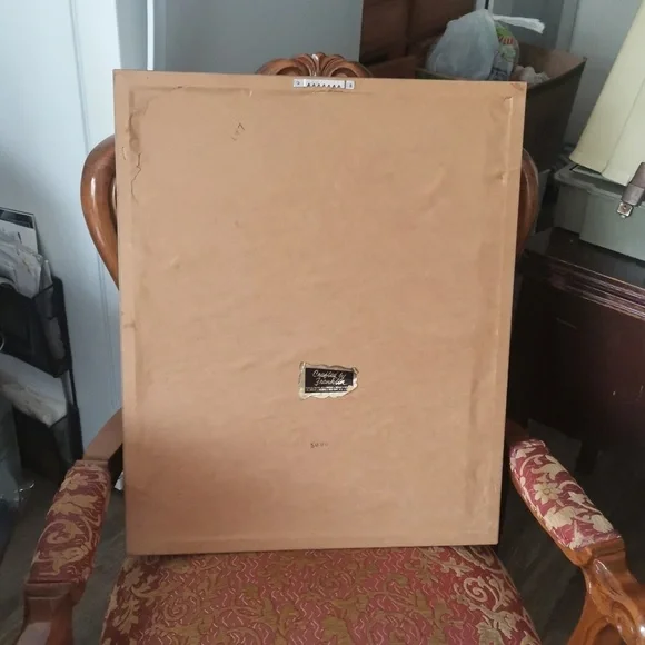 Vintage Joanne Thompson framed art. - Picture 3 of 3